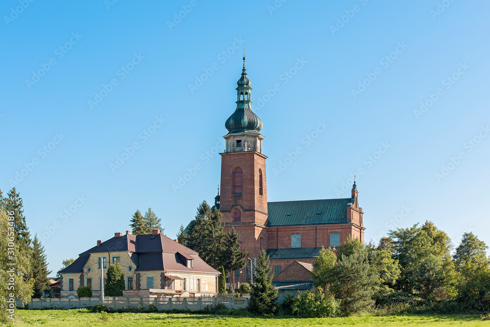 Roman Catholic Parish Stanislaus Bp. martyr in Cerekiew, Poland. Catholic Church in the village of Cerekiew Roman Catholic Parish Stanislaus Bp. martyr in Cerekiew, Poland. Catholic Church in the village of Cerekiew