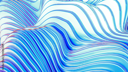 Abstract colorful background. 3d illustration, 3d rendering.
