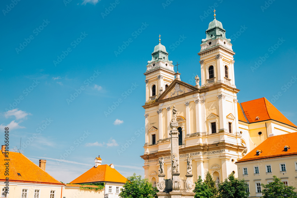 Church of the Assumption of the Virgin Mary in Valtice, Czech Republic