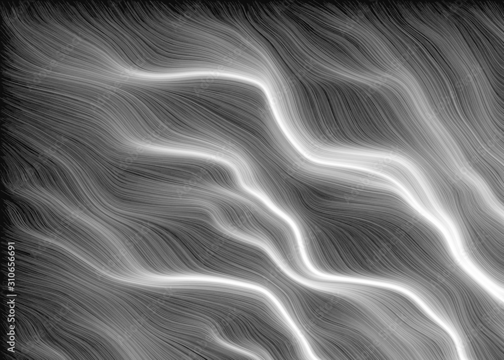Obraz premium Generative Art Random Noise drawings illustration