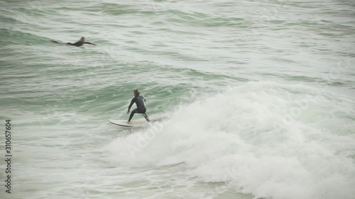 A surfer in Taghazout.