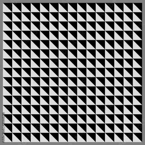 Triangle pattern background seamless black grey colorful vector illustration high quality 