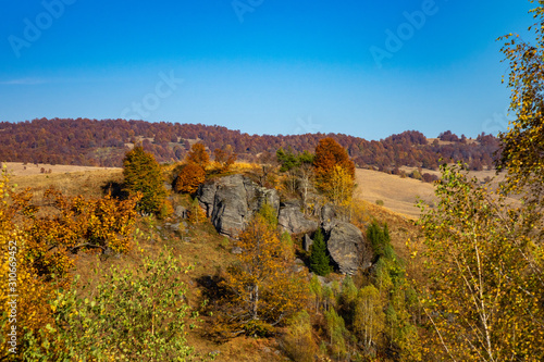 Autumn landscapes (Maramures, Transylvania, Romania)