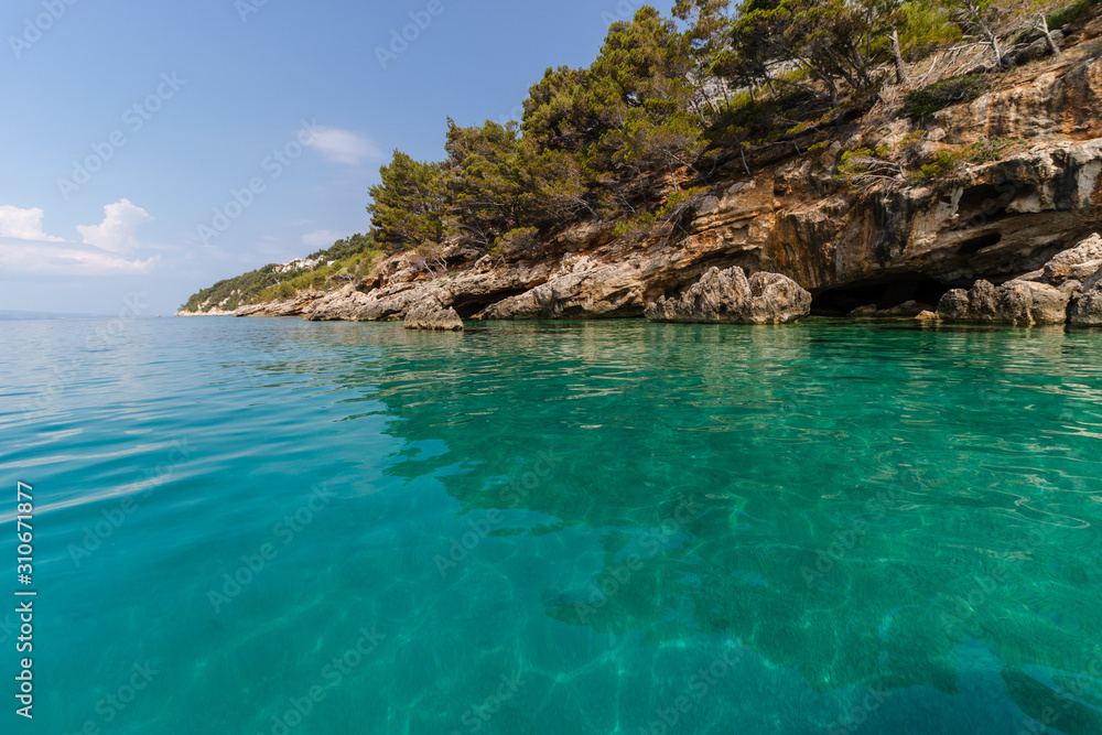 The view from the boat, Dalmatia, Croatia