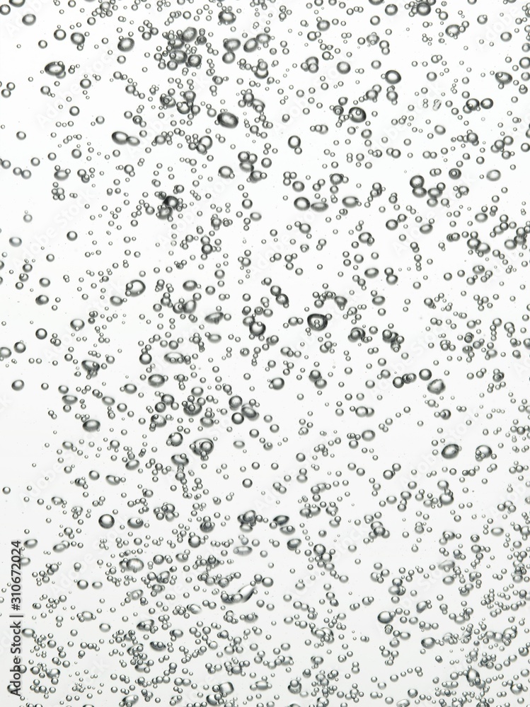 Bubbles underwater view Bubbles underwater view