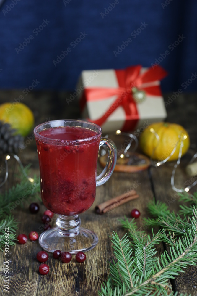 New Year's table. Berry fruit drink. Fruit tea. New Year's table. New Year's table. Berry fruit drink. Fruit tea. New Year's table.