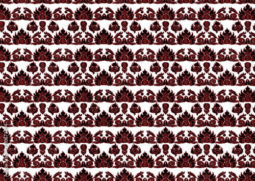 abstract ethnic geometric pattern design