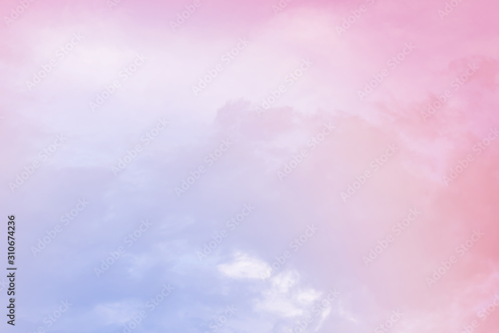 Obraz premium cloud background with a pastel colour
