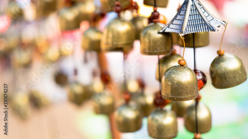 The bell is a religious symbol.