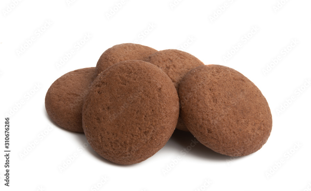 cookies with chocolate cream isolated cookies with chocolate cream isolated