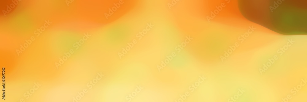 smooth horizontal background with pastel orange, sienna and golden rod colors and space for text
