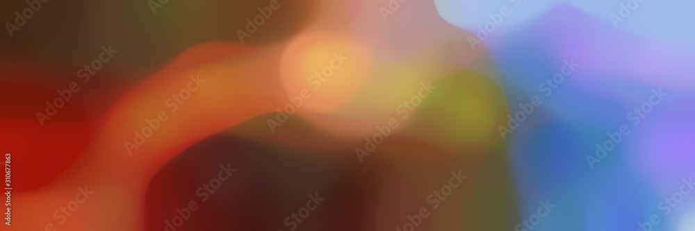 blurred bokeh horizontal background with corn flower blue, old mauve and peru colors and free text space blurred bokeh horizontal background with corn flower blue, old mauve and peru colors and free text space