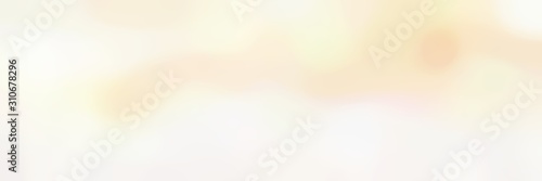 blurred horizontal background with old lace, sea shell and blanched almond colors and space for text