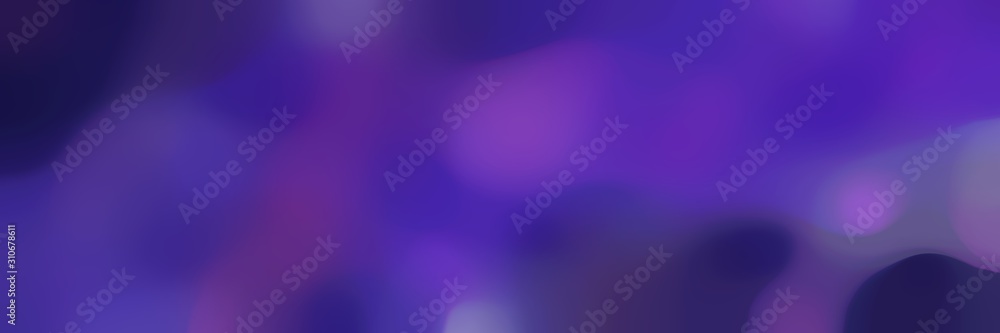 soft blurred horizontal background with dark slate blue, very dark violet and slate blue colors space for text or image