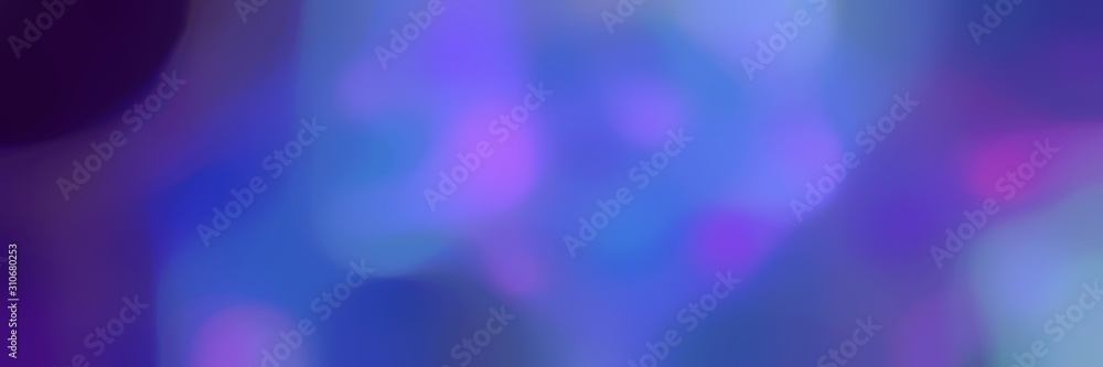 soft blurred horizontal background with slate blue, very dark violet and indigo colors space for text or image