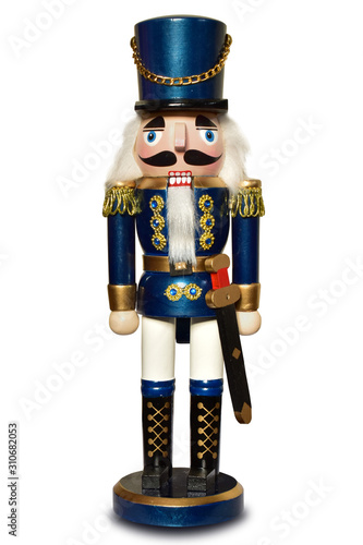 Papier peint nutcracker german isolated soldier figure christmas decoration