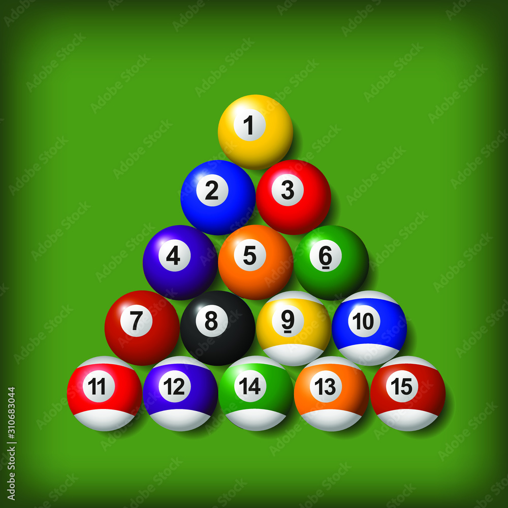 Billiard ball set Billiard ball set