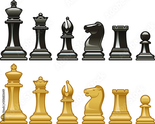 Chess pieces