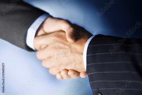 Closeup Of Handshake