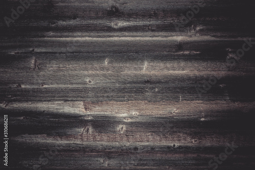 black wood