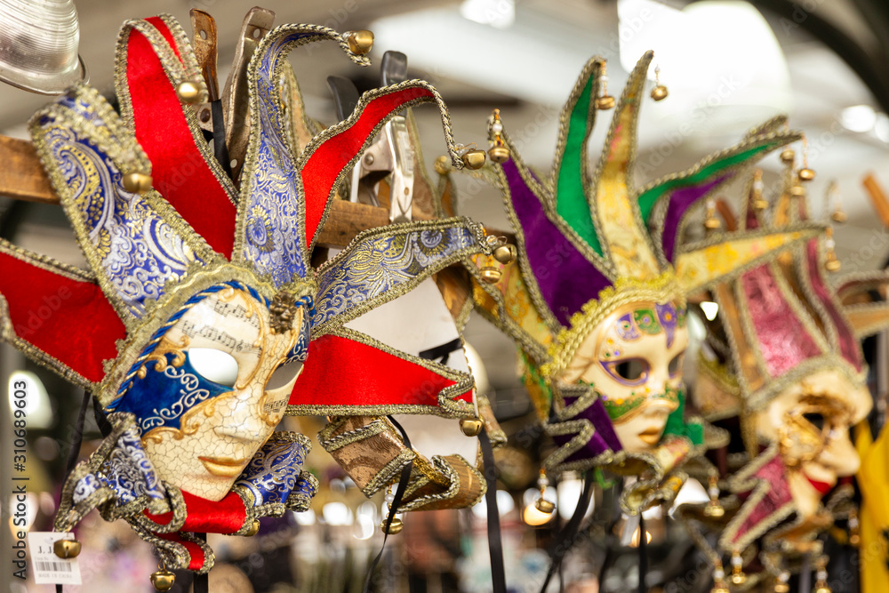 New Orleans French Market Masks