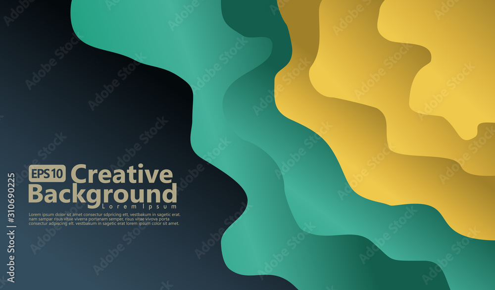 Dynamic style background design with fluid color gradient elements