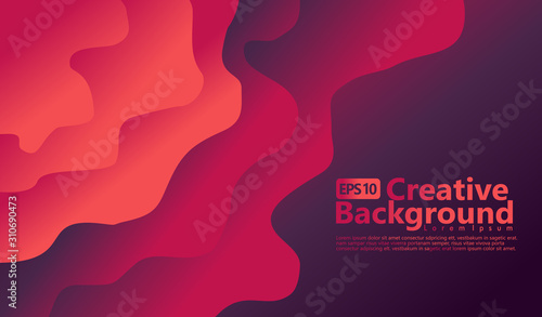 Dynamic style background design with fluid color gradient elements