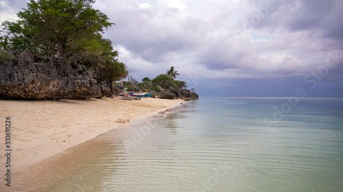 Paradise beach (Sandira beach), Bantayan island, North Cebu, Philippines