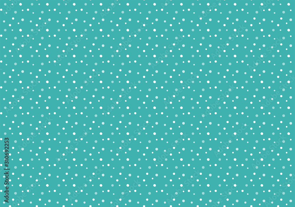 Snow on the blue background, vector pattern Snow on the blue background, vector pattern