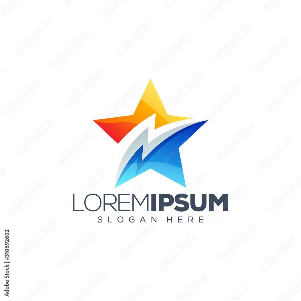 star logo design vector illustration star logo design vector illustration