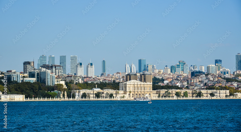 View of the Istanbul waterfront