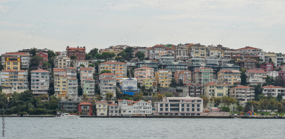 View of the Istanbul waterfront