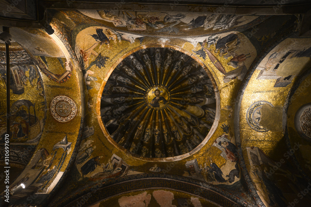 Fototapeta premium Church of the Holy Saviour in Chora (Istanbul)