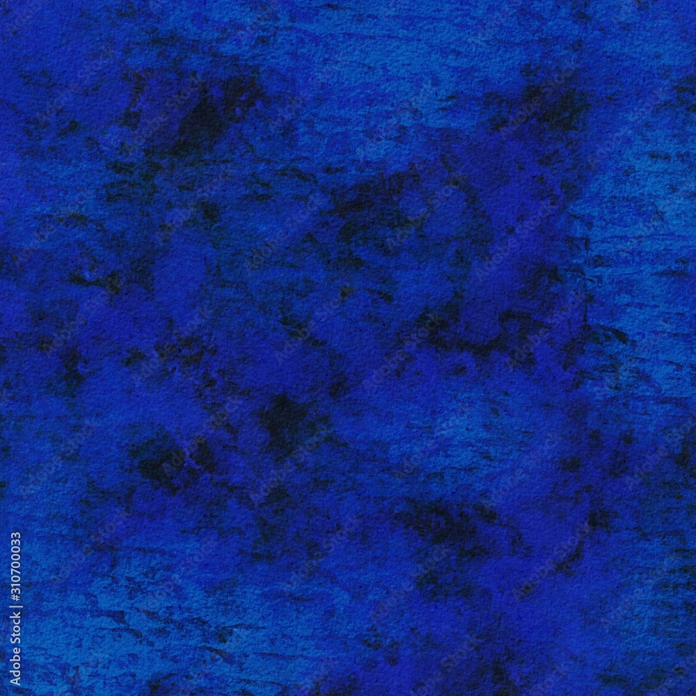 Grunge Blue with black abstract textured background