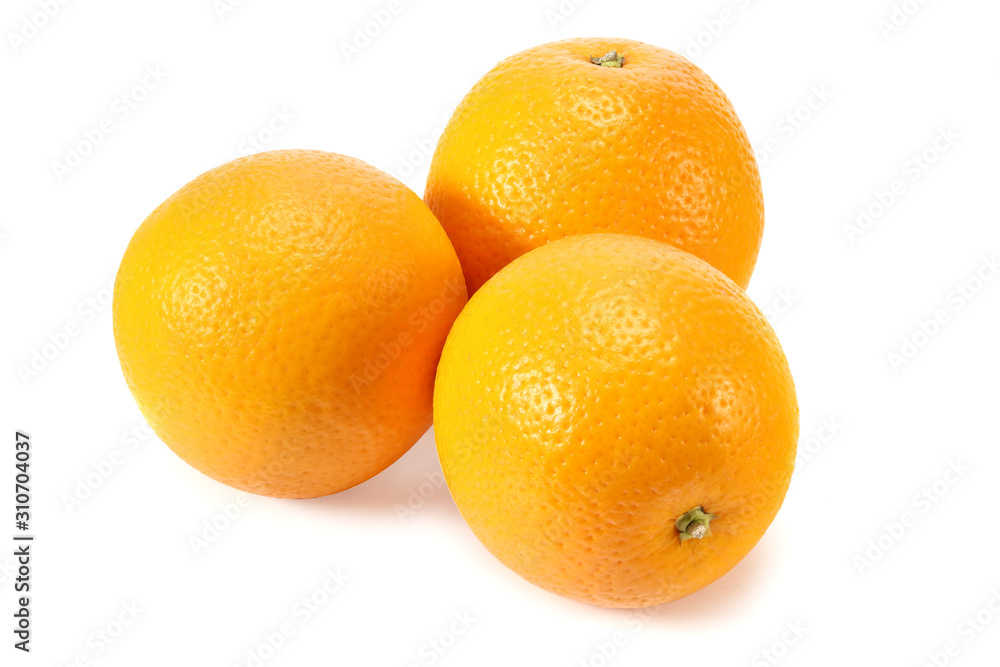 orange fruits isolated on white background. healthy food. orange fruits isolated on white background. healthy food.