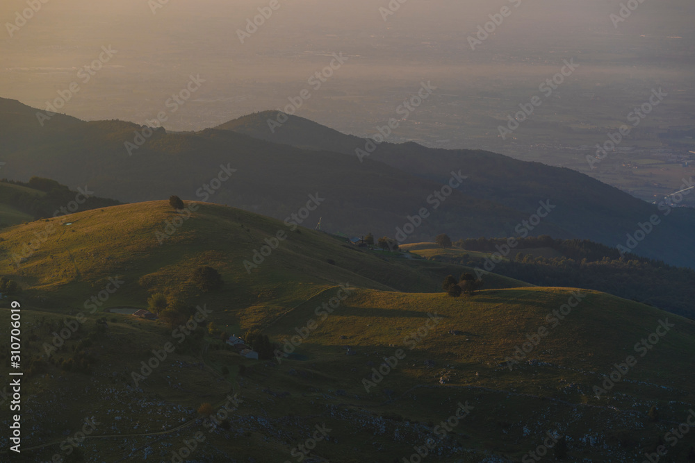 The plateau of Cansiglio in Italy / Mount Pizzoc The plateau of Cansiglio in Italy / Mount Pizzoc