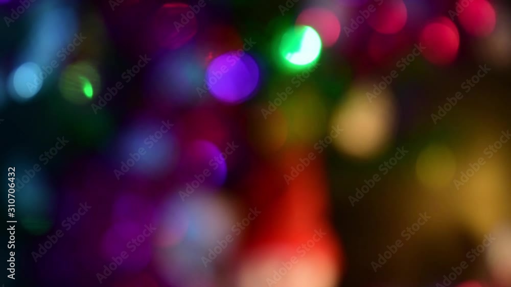 Blur Lights Christmas Bokeh Background Blur Lights Christmas Bokeh Background