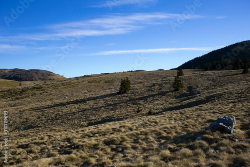 Velebit mountain in Croatia landscape