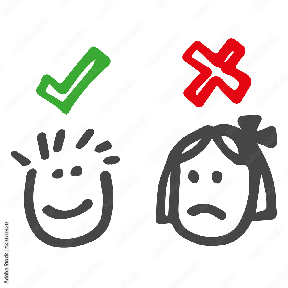 Obraz premium Umfrage / Poll