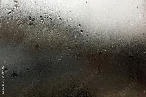 condensation on the window pane
