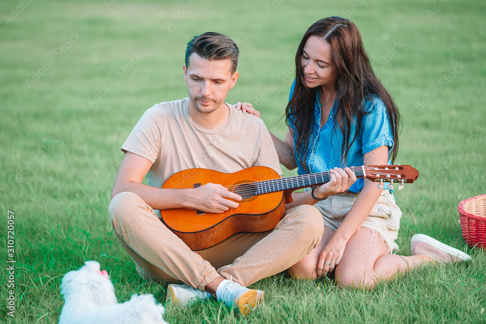 Young couple tourist enjoying on summer vacation Young couple tourist enjoying on summer vacation