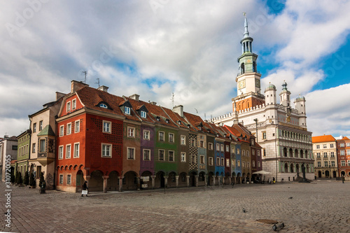 Obraz na płótnie Market Square, Poznan, Poland w salonie