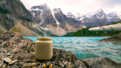 Roasted Coffee In The Outdoors photo