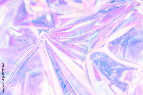 defocused pink blue holographic pastel festive background