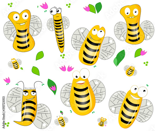 Les abeilles rigolotes