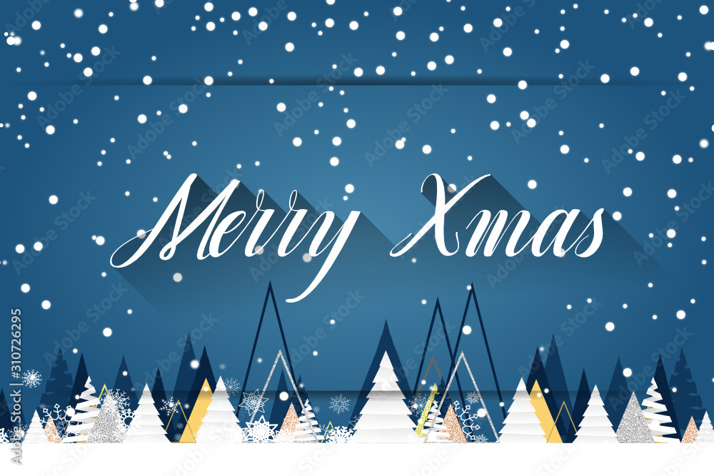 Naklejka premium merry christmas