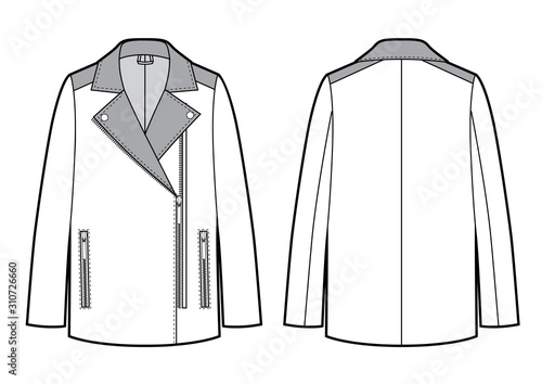 womans military coat bw sketch