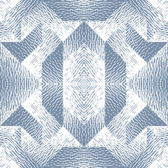 Deken met foto 3D patronen Optische illusie met geometrische vormen  © akrain