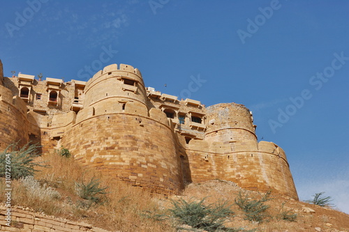 A view of Jaisalmer Fort, Jaisalmer, Rajasthan, India