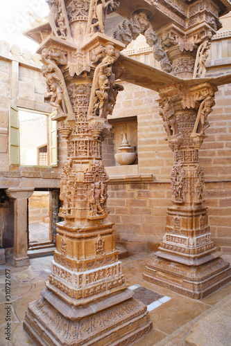 Jain Temple, Jaisalmer, Rajasthan, India